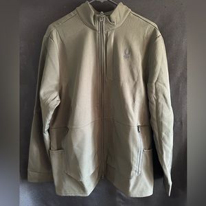 Spyder Active Zip Up Jacket Olive Green Men’s Size Large